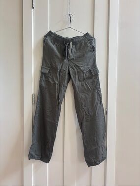 Sanctuary Dark Green / Khaki Gray Casual Cargo Pants Size S